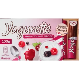 Yogurette Panna Cotta Red Fruits 100g